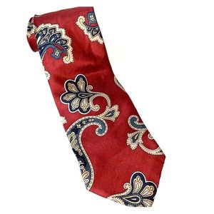 J T Beckett Italian Silk Paisley Tie